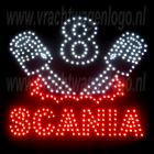scania V8 45x45 cm scania V8 45x45 cm