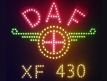 daf ledlogo + XF 430 45 x45 cm