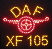 daf ledlogo +XF 105  45 x45 cm