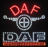 daf ledlogo 45 x45 cm