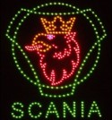 scania truck ledlogo griffioen 45 x 45 cm scania truck ledlogo griffioen 45 x 45 cm