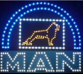 M.A.N. LEDLOGO 45 x 45 cm M.A.N. LEDLOGO 45 x 45 cm