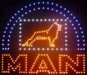 M.A.N. LEDLOGO 45 x 45 cm