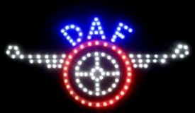 daf led logo 45x35 cm